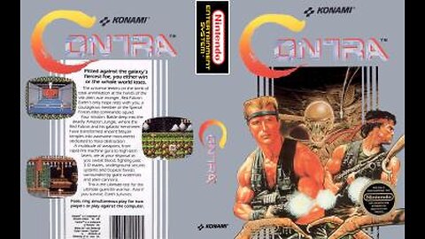 Contra (NES) Full Playthrough