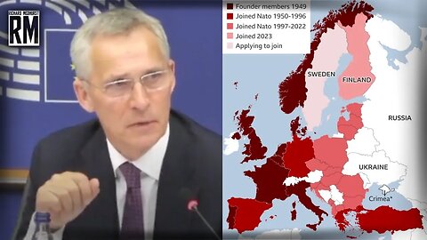 NATO Chief Admits Ukraine War Due to NATO Expansion