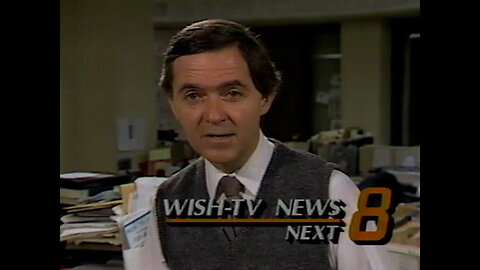 December 10, 1987 - WISH Newsbreak with Mike Ahern (Joined in Progress)