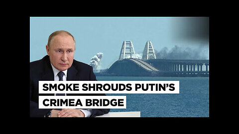 S-200 Rockets Target Crimea Bridge, Russia Jet Crash In Kaliningrad, Ukraine "Burns" Terminator Tank