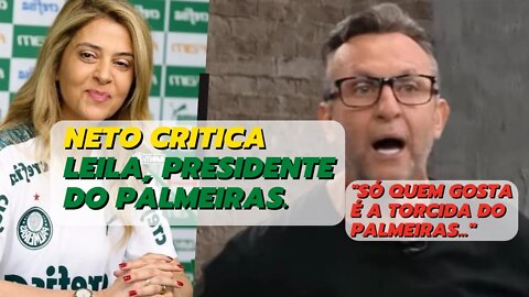 Craque Neto manda recado para Leila presidente do Palmeiras | Rafael Veron | CBF | Os Donos da Bola