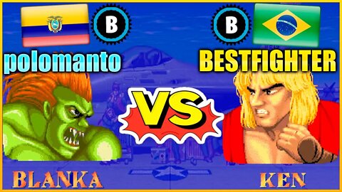 Street Fighter II': Champion Edition (polomanto Vs. BESTFIGHTER) [Ecuador Vs. Brazil]