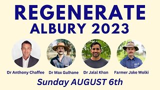 Welcome to the REGENERATE Conference! Coming August 5-6th, 2023!
