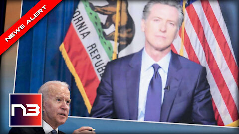 CA Gov. Gavin Newsom is So Desperate to Win Recall Election, the White House Just Intervened