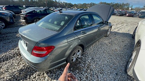 BUYING YET ANOTHER MERCEDES BENZ C250 FROM COPART SALVAGE AUCTION! CAR GOT STUCK IN THE ROCKS