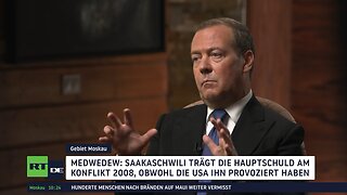 Medwedew exklusiv 15 Jahre nach Georgien-Krieg: USA haben ihn provoziert