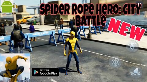 Spider Rope Hero: City Battle - for Android