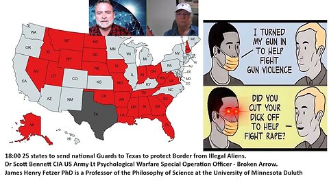 Bennett w/Fetzer: 25 American States Joined Texas, To Secede from Woke Swamp in Washington DC