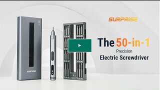 SURPRiSE the 50-in-1 Precision Electric Screwdriver