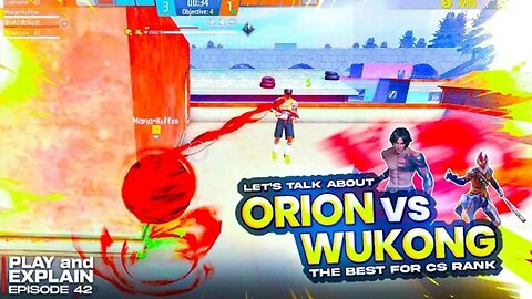 { Orion vs Wukong } who is best? Free fire best active character skill ||