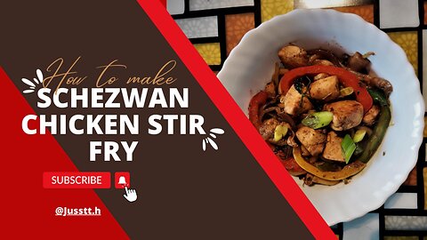 Schezwan Chicken Stir Fry Recipe, so Let's get Cooking!!!