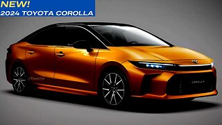 2024 Toyota COROLLA 13th Generation - EXTERIOR & INTERIOR Preview