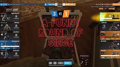 A Funny Round Of Siege