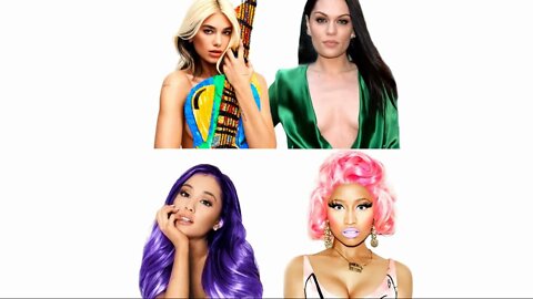 Ariana Grande, Nicki Minaj, Jessie J, Dua Lipa - Bang Bang/Physical remix