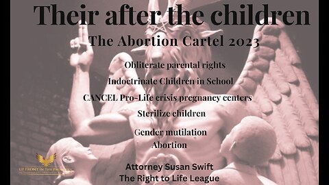 They're After The Children~ The Abortion Cartel with Lawyer Susan Swift