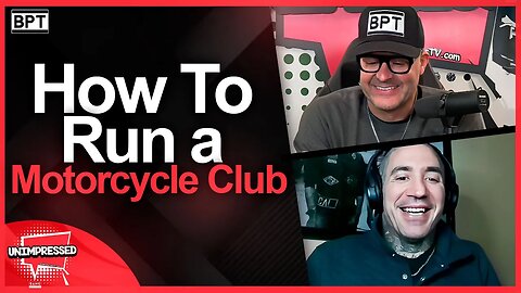 How To Run a Motorcycle Club | Justin "Mooch" DeLoretto