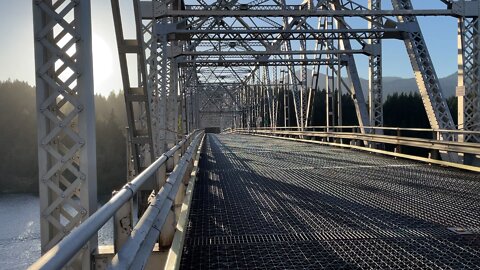 Walking the “Bridge of the Gods”