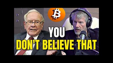 Michael Saylor HAMMERS Warren Buffet And Peter Schiff On Bitcoin