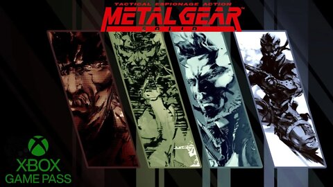 Franquia Metal Gear chegando ao Xbox Game Pass