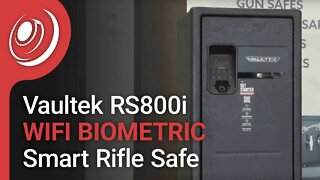 Vaultek RS800i WiFi Biometric Smart Rifle Safe Video