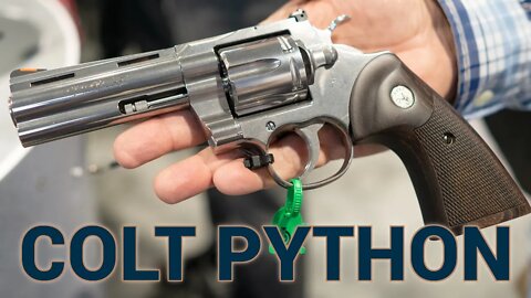 New Colt Python .357 Magnum at SHOT Show 2020