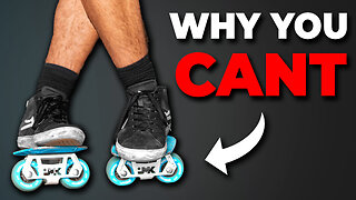 Can't Cross Your Legs on Freeskates? Try this!