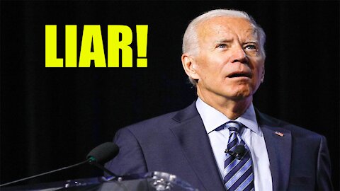 Joe Biden spreads LIES about China Virus vaccines!