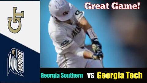 Georgia Southern vs Georgia Tech Highlights (CRAZY GAME!) | 2022 College Baseball Highlights