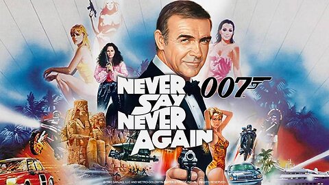 NEVER SAY NEVER AGAIN 1983 Sean Connery Returns as 007 in Remake of Thunderball FULL MOVIE HD & W/S