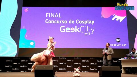 Ahri Guardiã Estelar - League of Legends - Final do Concurso Cosplay do Geek City 2019