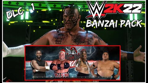 WWE 2K22: BANZAI PACK DLC First Reaction - The ENTRANCES!