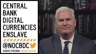 GOP House Majority Whip: Tom Emmer "Decentralized Crypto is the path to Freedom! CBDC is Slavery!"