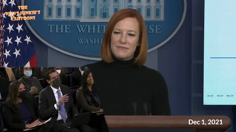 White House press corps awkwardly try to sing happy birthday to Psaki.