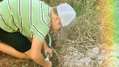 Running a Water Line to Our Ditch