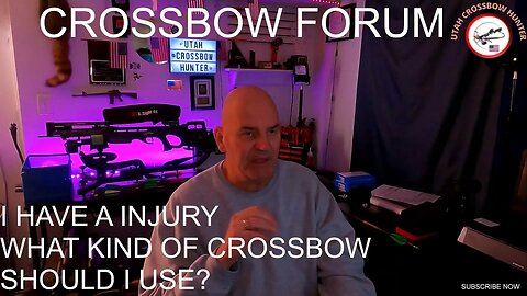 CROSSBOW FORUM: I HAVE A INJURY