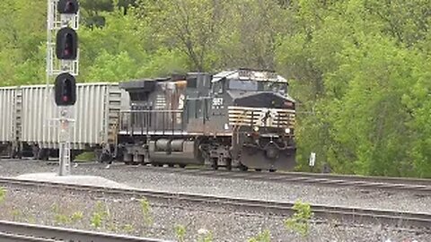 Norfolk Southern 10N Manifest Mixed Freight Train from Berea, Ohio May 6, 2023