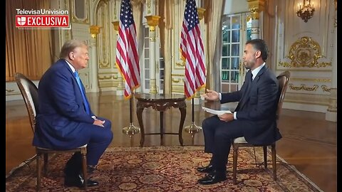 9-NOV-2023 Entrevista a Donald Trump en Univision