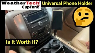 WeatherTech CupFone ● Cell Phone Holder for Your Vehicle