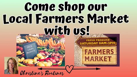 Farmers Market time!! Come shop with us!! #farmersmarket #midwest
