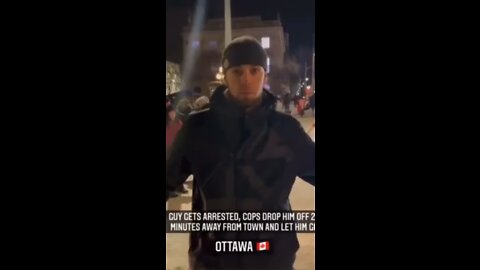 Ottawa…catch and releasing the peaceful truckers 🤦🏼‍♀️