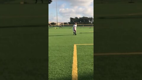8yr old fastball in slow-mo [45 kph]