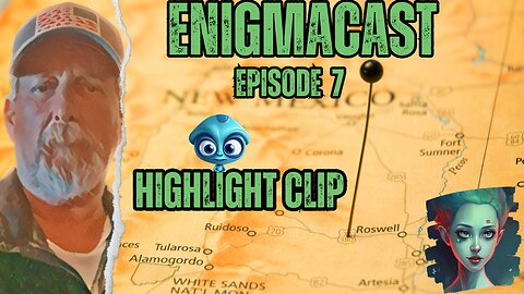 🛸✈️ EnigmaCast Highlight #2: A Personal Encounter with a UFO on an Airplane 🌌