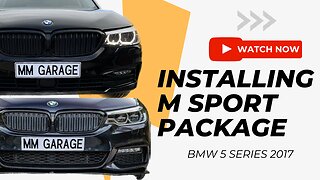BMW 5 2017 CONVERSION TO M SPORT / G30