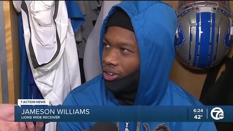 Jameson Williams excited to finally hit practice field for Lions, hungry to play