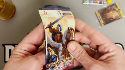 Where is the Rare in a Booster Pack of Dragoborne: Rally to War?