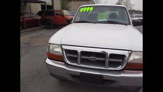 2000 FORD RANGER XLT 4X4 EXT CAB