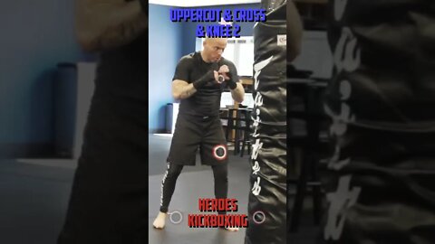 Heroes Training Center | Kickboxing & MMA "How To Double Up" Uppercut & Cross & Knee 2 | #Shorts