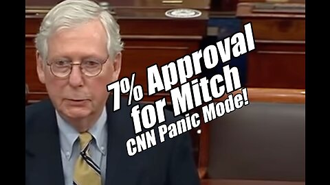 7 Percent Approval for Mitch. CNN Panic Mode! B2T Show Nov 14, 2022