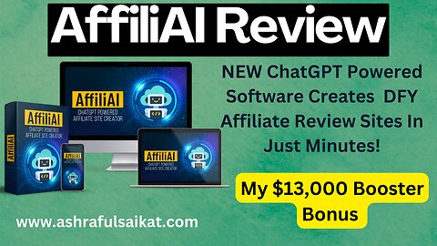 AffiliAI Review with $13,000 Bonus (AffiliAI App by Kurt Chrisler)