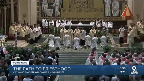 Cincinnati's archdiocese ordains 7 new priests